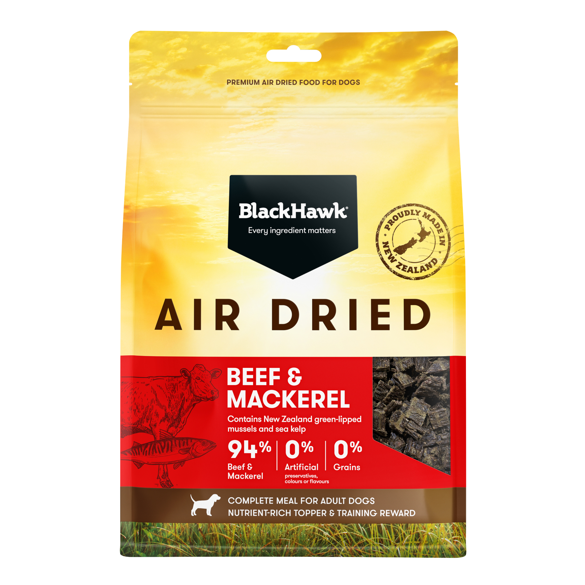 Air Dried Dog Food - Beef & Mackerel